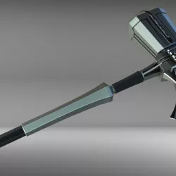 Stormbreaker Asgardian Handle from Road to AVENGERS ENDGAME Book