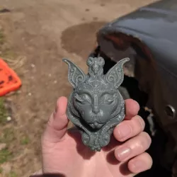 Stylized cat