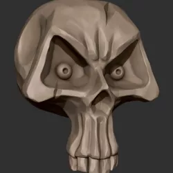 Stylized Skull