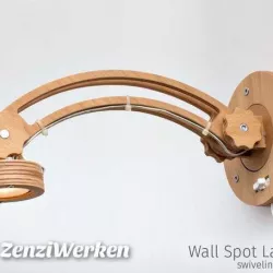 Swiveling Wall Spot Lamp cnc/laser