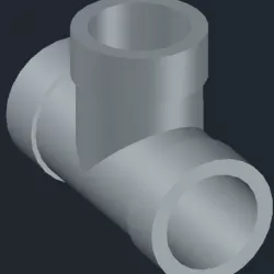 Tee pipe