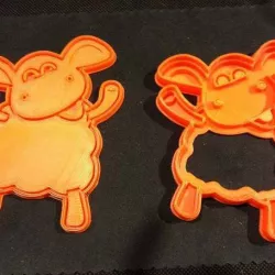 Timmy Time Sheep Cookie Cutter