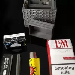 Tobacco storage box and accessories