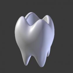 tooth pot 3d models 【 STLFinder