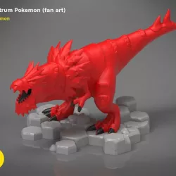 Tyrantrum Pokemon (fan art)