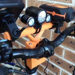 V-Shaped Bicycle Accessory Bar
