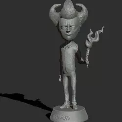 Wilson with torch Don T Starve Character