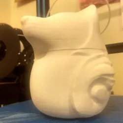 WOLF CASE (DOG URN)