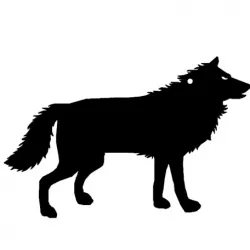 Wolf Key Chain