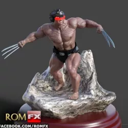 Wolverine Weapon X - Figure Printable 3D