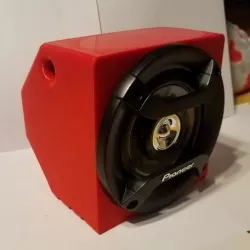 YJ roll bar ported speaker box for 4" speaker