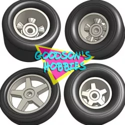 1:64 Wheels 06-08 "Hot Rod" Style