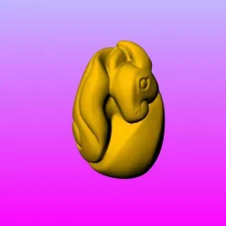 12 zodiac  olive FIG carving Hare