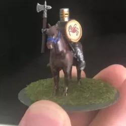 28mm Knight of Serbia Miniature - Standing Dismounted