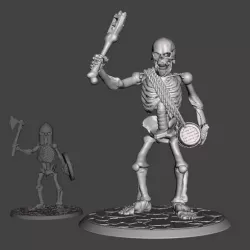 28mm Skeleton Army Undead Giant