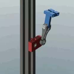 3-part STL universal holder for Greality Ender printer