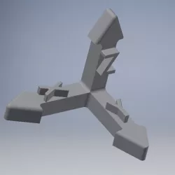 3D axis marker XYZ