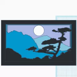3D JAPANESE ESTAMPLE
