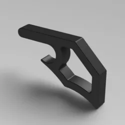 3D-Printable Bottle Cap Opener