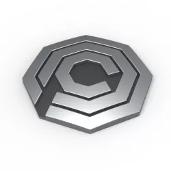 3D printable OCP emblem from RoboCop