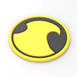 3D printable Red Robin emblem cosplay costume
