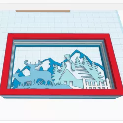 3D Winter Decoration