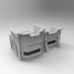40k Bunker Walls of Martyr Remixed