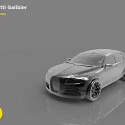 A four-seat concept car – Bugatti Galibier