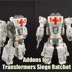 Addons Set for Transformers Siege Ratchet