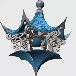 Air Temple Bird Feeder