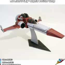Alpha Vector Ship from No Man's Sky