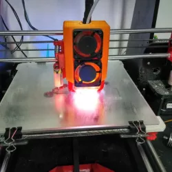 Anet a8 e3dv6 carriage with cover - modular version