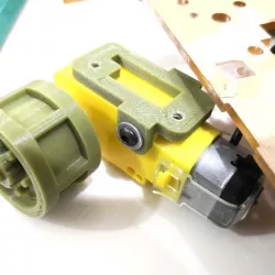 Arduino DC Motor Mount Adapter