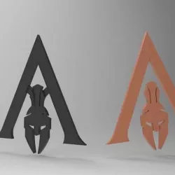 Assassins Creed Odyssey - Logo and Keychain