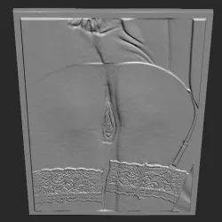 Backdoor Gal Next Door #03 Litho Relief
