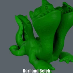 Barf and Belch (Easy print no support)