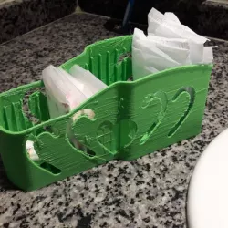 Bathroom box orgianizer female shaped