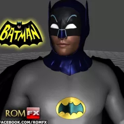 Batman TV Show - Adam West - Printable