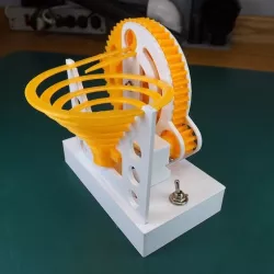Battery Base For Motorised Marble Machine
