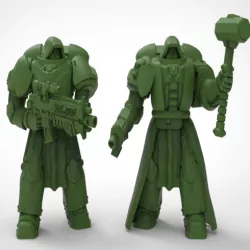 Battle brothers with more robes and gear