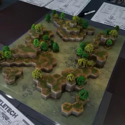 Battletech Grasslands #3 Hex Hills