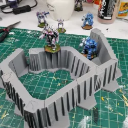 Battletech Hex Walls/Towers