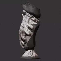 Blackbard - bust