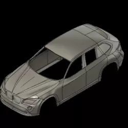 BMW X1 2012 Model Ready to print