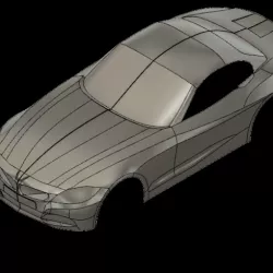 BMW Z4 ready to print 313 wheel base