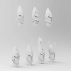 Bondage Space elves head pack