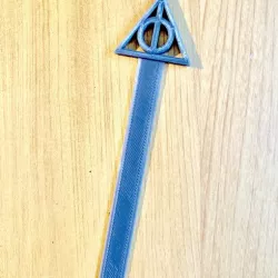 Bookmark Death Relics Harry Potter