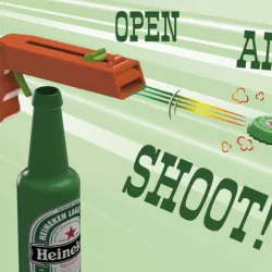 Bottle Opener and Cap GUN!