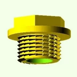 Bouchon mâle pression O25 (eau froide)