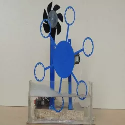 Bubble Blister Robot Machine Educational Kit For Kids